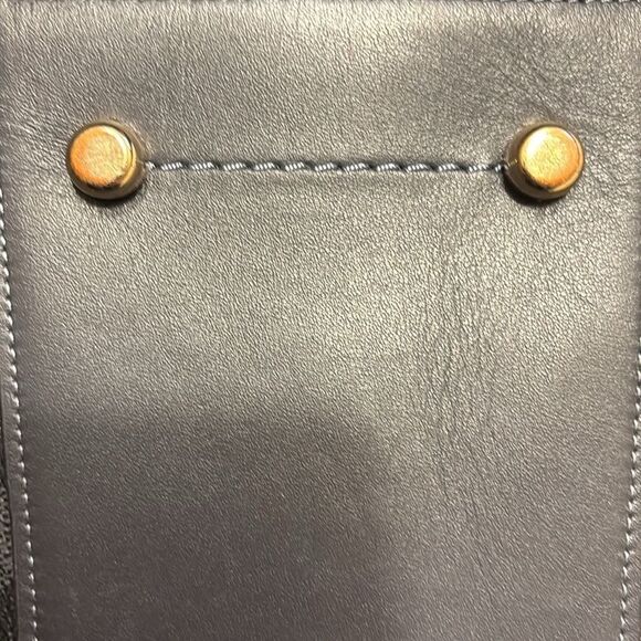 Coach Charlie Carryall in Signature Canvas in Charcoal/Midnight Navy / Like New - Picture 10 of 10